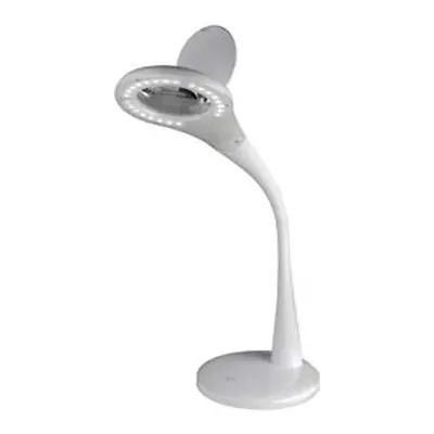 Durston LED Jewellers Magnifying Table Lamp, White