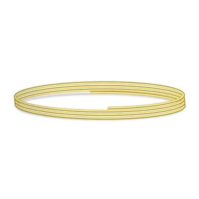 9ct Yellow Gold Round Wire 1.00mm X 200mm, Fully Annealed, 100% Recycled Gold