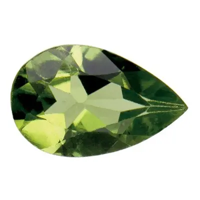 Peridot, Pear, 7x5mm