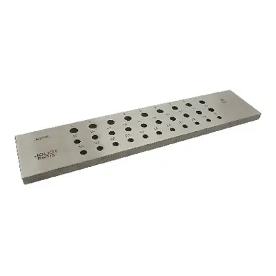 Drawplate, Round, 5.0mm - 8.0mm, 30 Hole