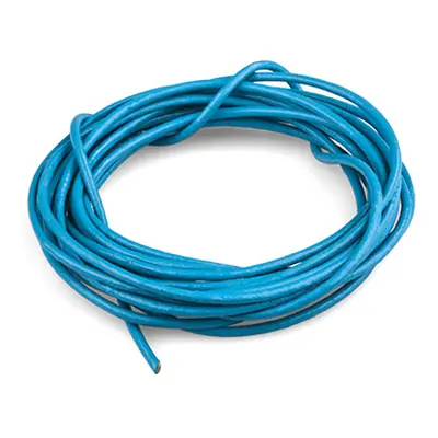 Marine Round Leather Cord, 2mm Diameter, 3 X 1 Metre Lengths