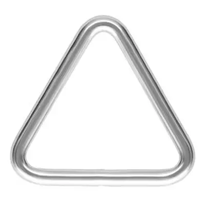 Sterling Silver Triangle Connector Charms 7.5mm Pack of 10