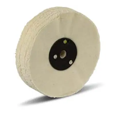 SS Calico Mop, Medium, 102mm X 25mm / 4&quot; X 1&quot;