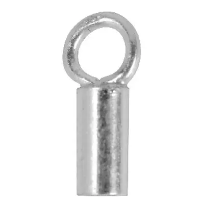 Sterling Silver End Caps 1mm Pack of 6 For Cable Wire