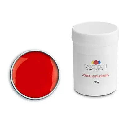 WG Ball Opaque Enamel Red 610 250g Lead Free