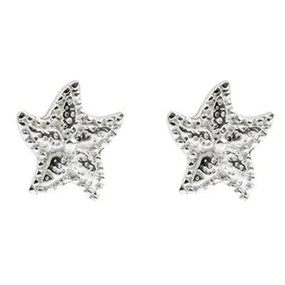 Sterling Silver Starfish Stud Earrings