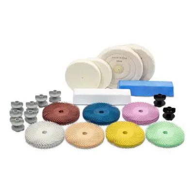 Foredom 57 Piece Polishing Kit For Foredom Variable Speed Polishing Machine