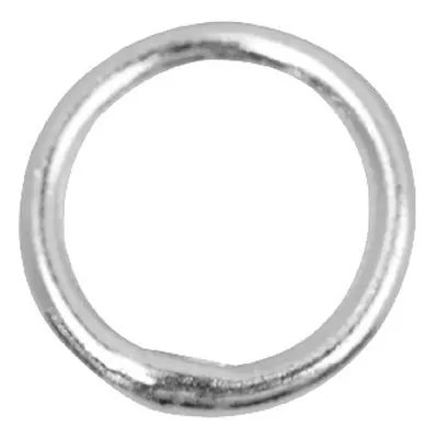 Sterling Silver 7mm Closed, Pack of 10, Jump Rings, 7mm Diameter X 1.0mm Round Wire