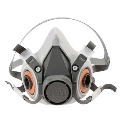 3M Half Mask Respirator, 6100 Model