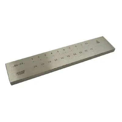 Drawplate, Round, 0.2mm - 0.6mm, 20 Hole