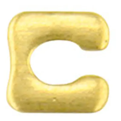 9ct Yellow Gold Creole Locks For Heavy Wire Pack of 6, 100% Recycled Gold