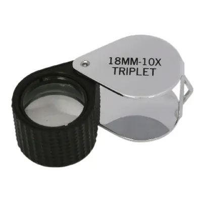 Loupe Rubber In Case X10 Magnification