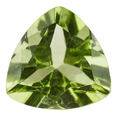 Peridot, Trillion, 6mm