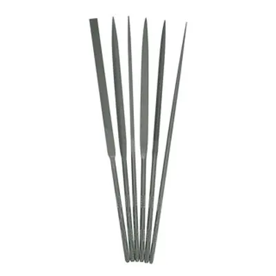 Vallorbe 160mm/6.2&quot; Needle Files, Set Of 6, Cut 0