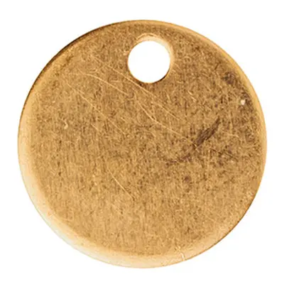 Copper Blanks Round Disc Drop Pack of 6, 12mm