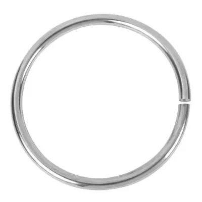 Sterling Silver Solid Plain Round Bangle, 63mm Inside Diameter X 5mm Thick, 100% Recycled Silver