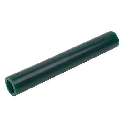 Ferris Round Wax Tube With Centred Hole, Green, 6&quot;/150mm Long, 22.2mm Diameter