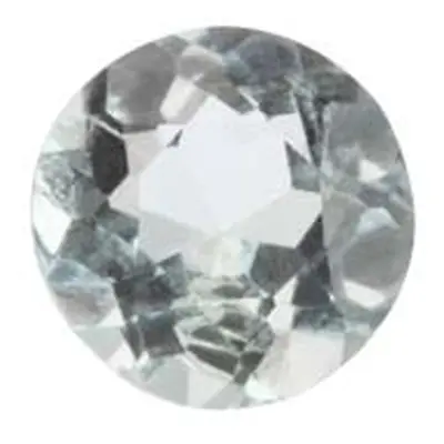 Aquamarine, Round, 3.5mm