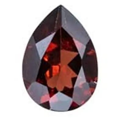 Garnet, Pear, 7x5mm