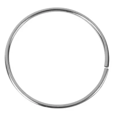 Sterling Silver Solid Plain Round Bangle, 63mm Inside Diameter X 3.5mm Thick, 100% Recycled Silv