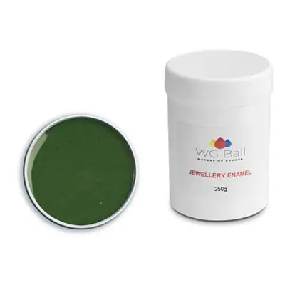 WG Ball Opaque Enamel Dark Green 608 250g Lead Free