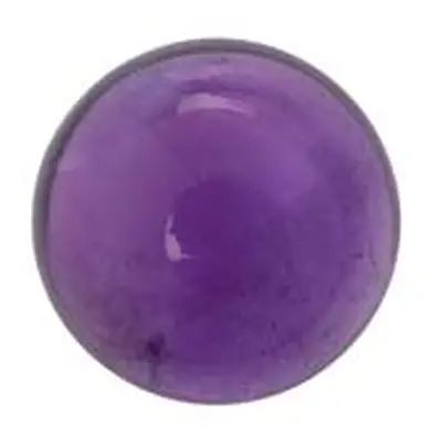 Amethyst, Round Cabochon, 8mm