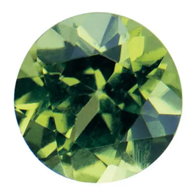 Peridot, Round, 6mm