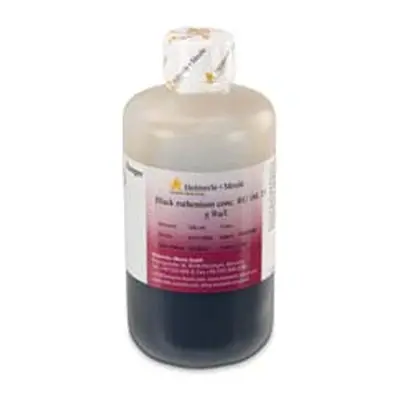 Black Ruthenium Plating Solution Concentrate 200ml 5g Ru/200ml UN3264