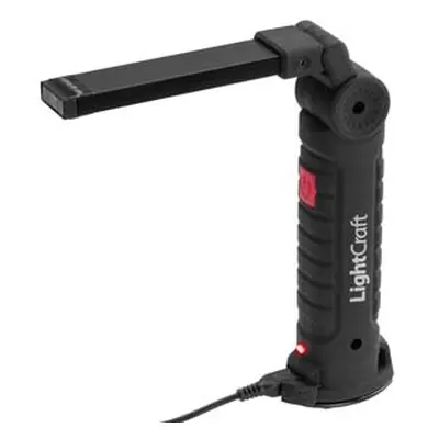 Lightcraft LED Foldable Work Light,5 Light Settings, Rechargeable