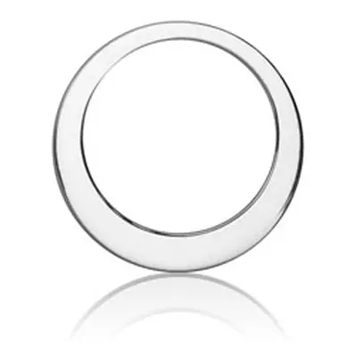 Sterling Silver Offset Washer 20mm