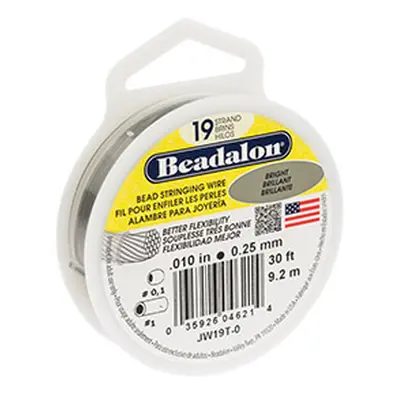 Beadalon 19 Strand Bright 0.25mm X 9.2m Wire