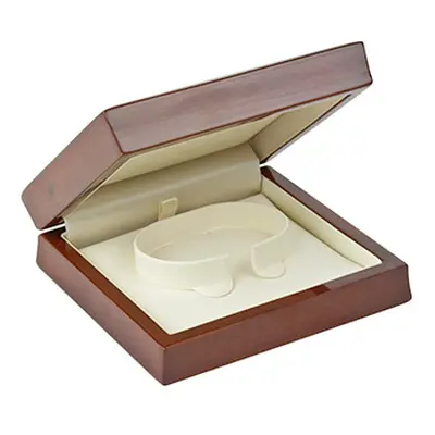 Wooden Bangle Box, Mahogany Colour