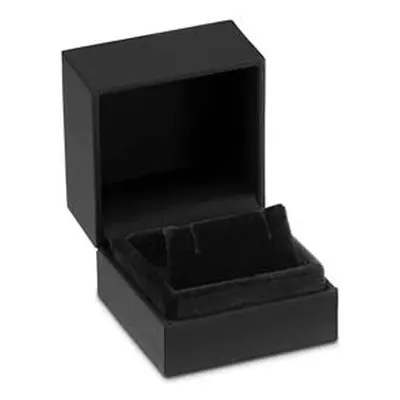 Premium Black Soft Touch Earring Box