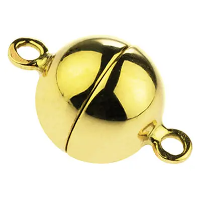 9ct Yellow Gold Magnetic Ball Clasp 10mm