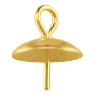 9ct Yellow Gold Pendant Cup 645 5mm