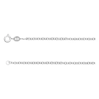 Sterling Silver 2.3mm Trace Chain 20&quot;/50cm Unhallmarked 100% Recycled Silver