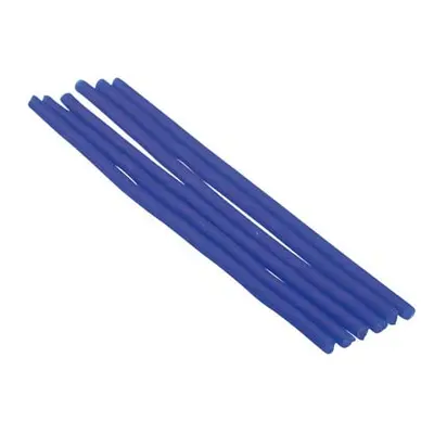 Ferris Cowdery Wax Profile Wire Solid Round Rod Blue 4mm Pack of 6