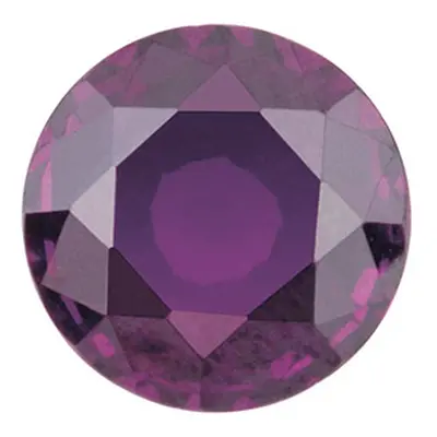 Rhodolite Garnet, Round, 5mm