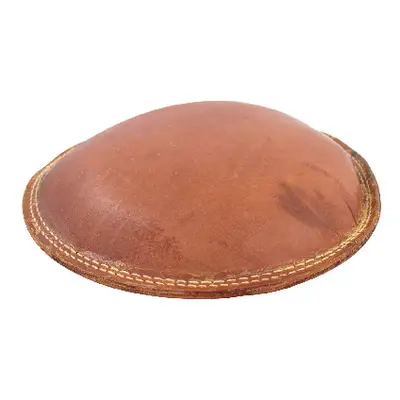 Leather Sandbag/cushion 180mm/8&quot; Diameter, Filled With Sand, 1639g