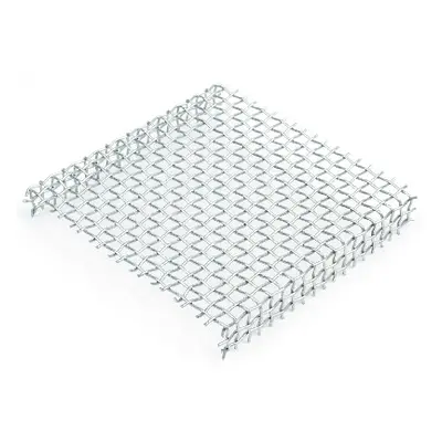 Standard Woven Mesh Rack Stainless Steel Pre Shaped 75x75mm