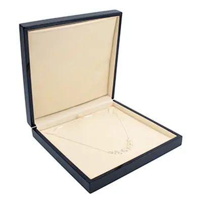 Wooden Necklace Box, Black Colour