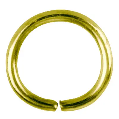 Gold Plated Jump Ring Round 12.5mm Pack of 100