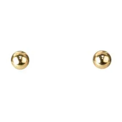 Gold Filled 3mm Ball Stud Earrings