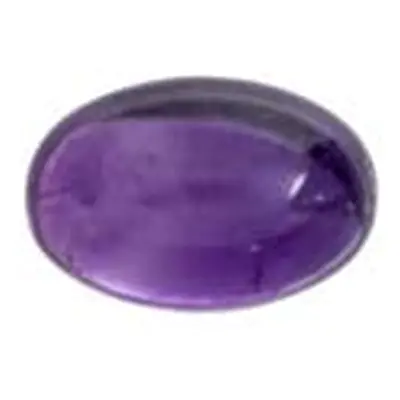 Amethyst, Oval Cabochon, 6x4mm