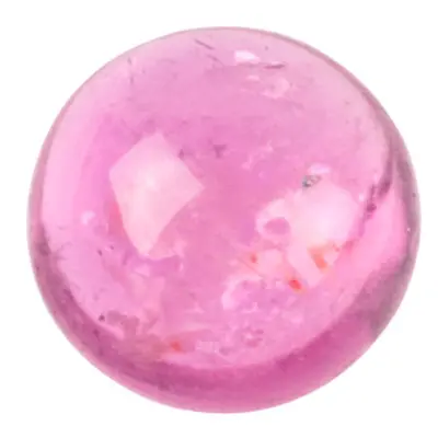 Pink Tourmaline, Round Cabochon 8mm