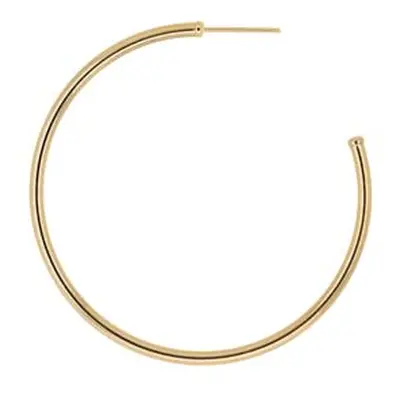 Gold Filled 40mm Hoop Post Earring