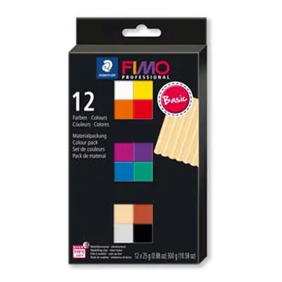 Fimo Professional Colour Pack of 12