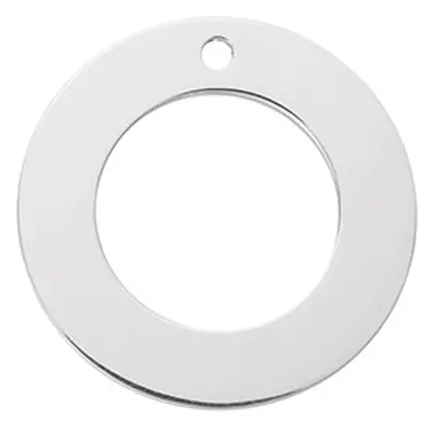 Sterling Silver Flat Washer 25mm Stamping Blank