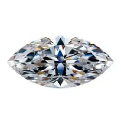 Preciosa Cubic Zirconia, Marquise Diamond, 8 X 4mm, White