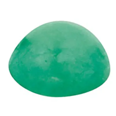 Emerald, Round Cabochon, 3.5mm